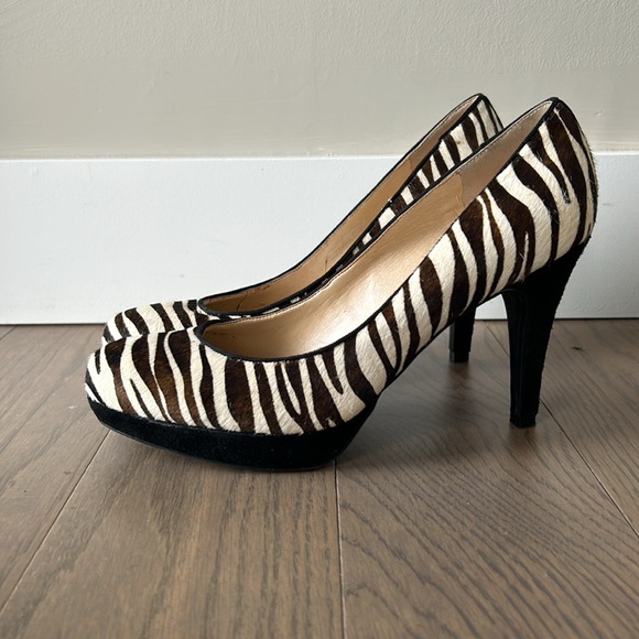 Zebra print heels - Picture 3 of 4